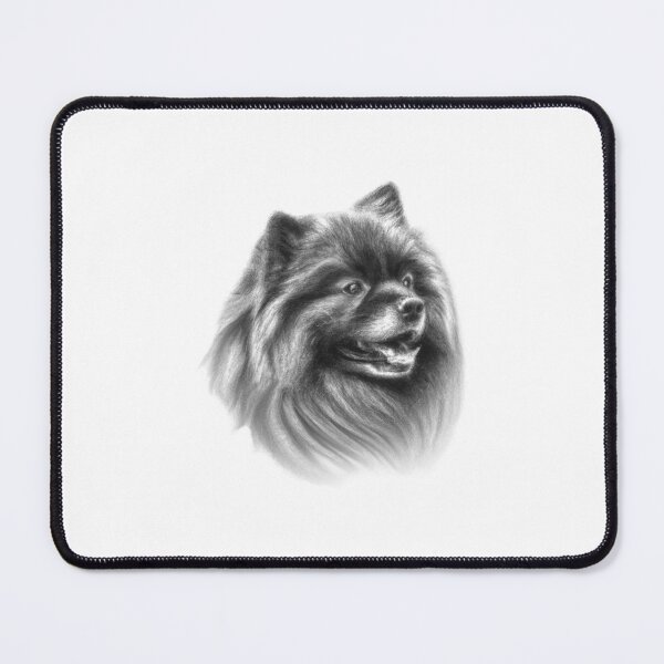 Item preview, Keeshond Drawing | Beautiful Dog Art designed and sold by Portraits of Dogs.
