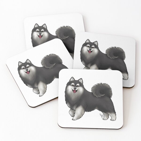 Item preview, Finnish Lapphund - Domino designed and sold by Jennifer Stolzer.