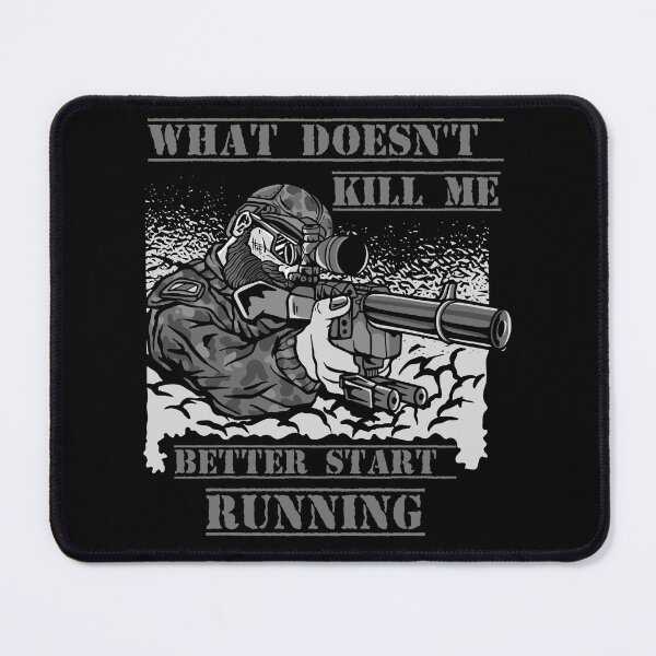 Item preview, What doesn't kill me better start running - Sniper designed and sold by Georgy09.