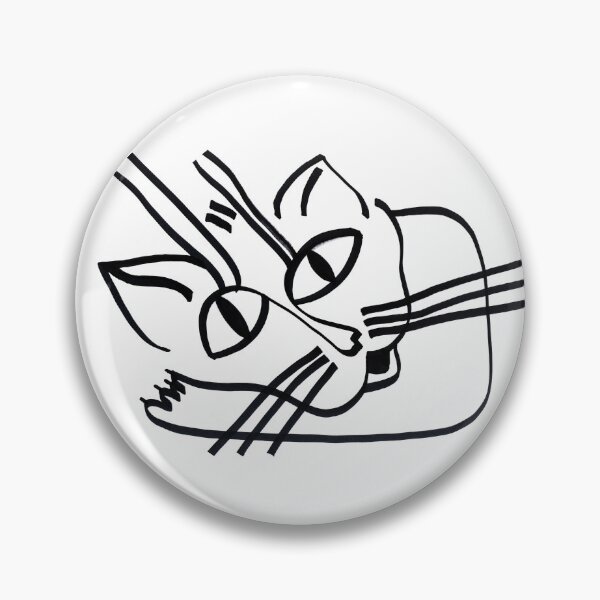 Item preview, Resting Cat on his Elbow "Cats Drawings" designed and sold by Istvan Ocztos.