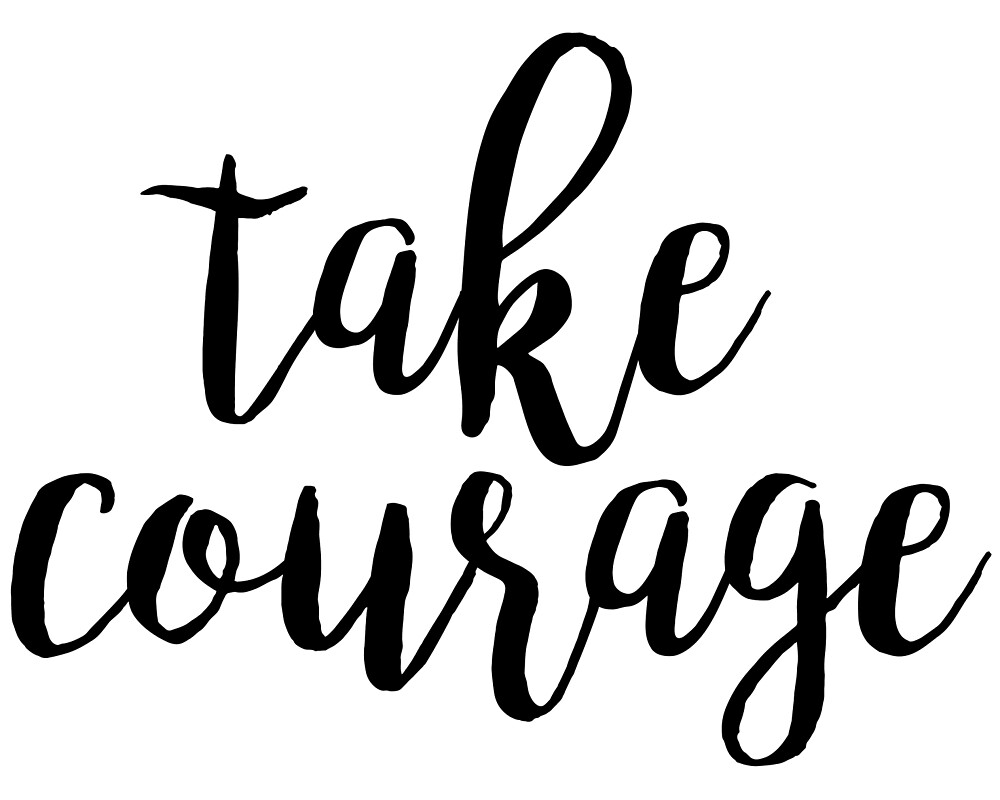 Courage In Cursive.