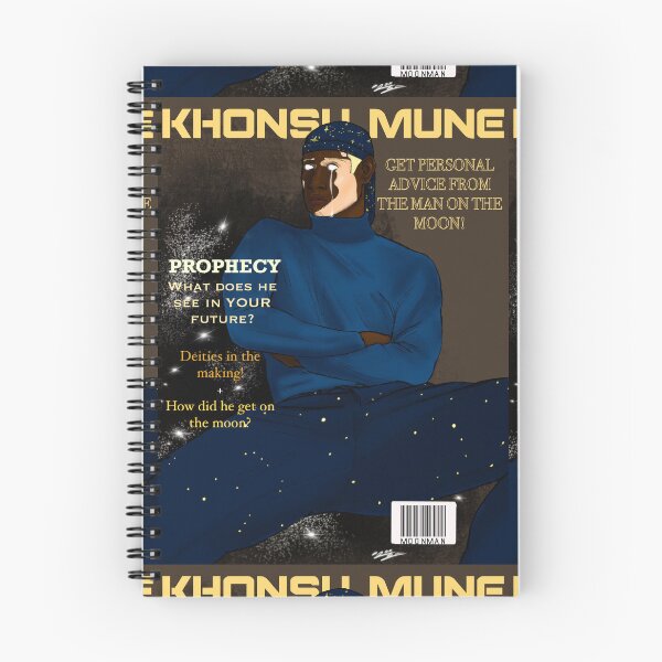 Item preview, Khonsu Mune Magazine cover designed and sold by BigNaggi.