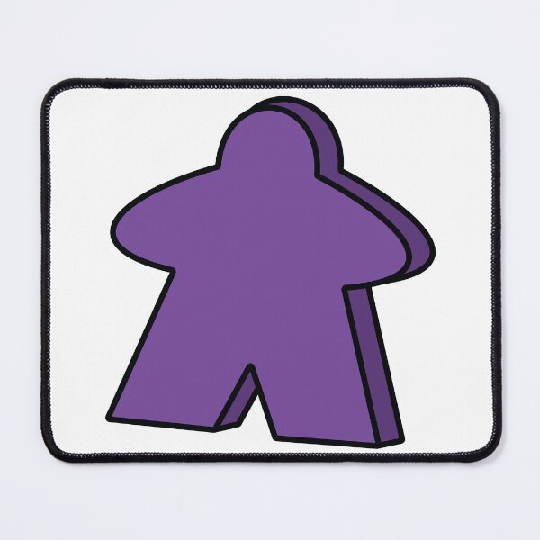 Item preview, A (Single) Little Purple Meeple :3 designed and sold by BaronsGames.