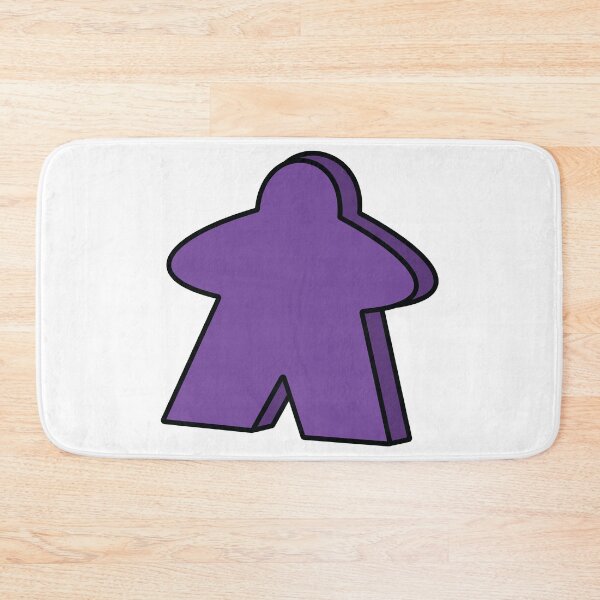 Item preview, A (Single) Little Purple Meeple :3 designed and sold by BaronsGames.