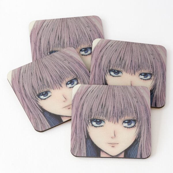 Item preview, Anime Girl With Pink Hair And Deep Dark Eyes. designed and sold by rahmangm.