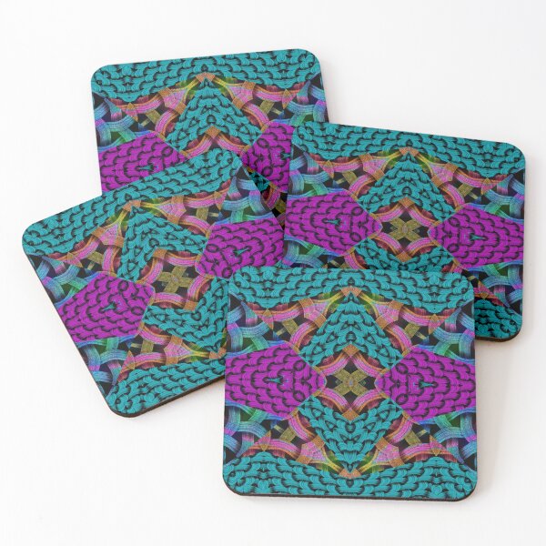 Item preview, EXHILARATING PAINTING BASKET OF COLORFUL WEAVES ABSTRACT GEOMETRIC PATTERNS designed and sold by Ralek.