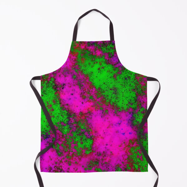 Item preview, Pink Green Forest Floor Abstract Painting Splatters designed and sold by that5280lady.