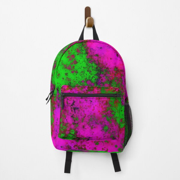 Item preview, Pink Green Forest Floor Abstract Painting Splatters designed and sold by that5280lady.