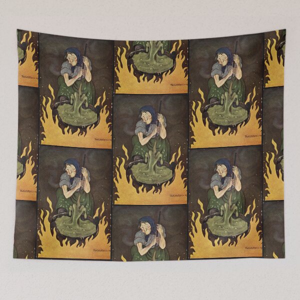 Item preview, Theodor Kittelsen Trollkjerring designed and sold by TeeARTHY.