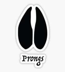Prongs Sticker