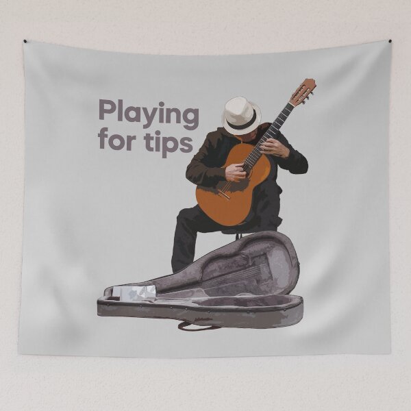 Item preview, playing for tips designed and sold by elcarnero.