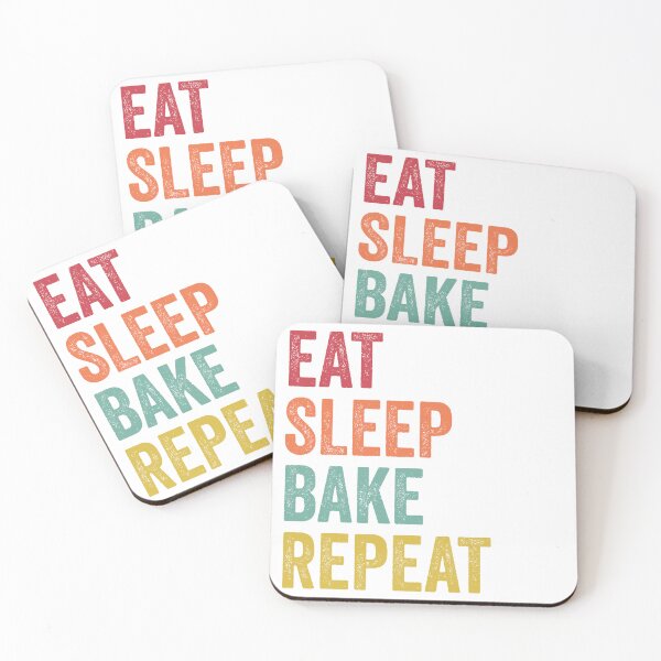 Item preview, Eat Sleep Bake Repeat designed and sold by SarahJisri.