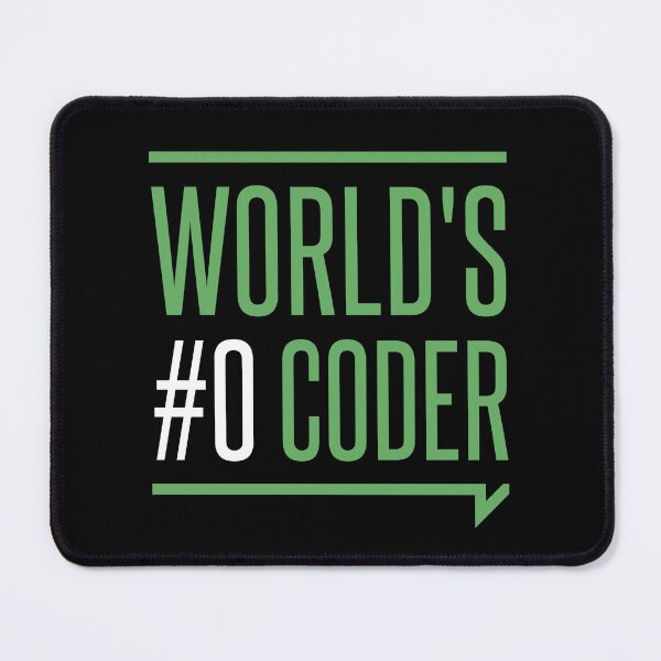Item preview, World's #0 Coder designed and sold by FineArc.