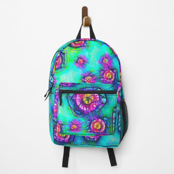 Item preview, Purple Aster Fiesta, Playful, Colorful, Luminous, Abstract Floral Design designed and sold by Lawrence White.