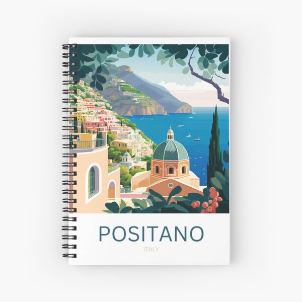 Positano Italy Spiral Notebook