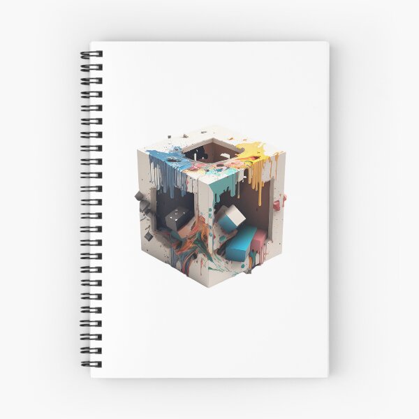 Item preview, Isometric Cube With Three Sides designed and sold by ArtShanth.