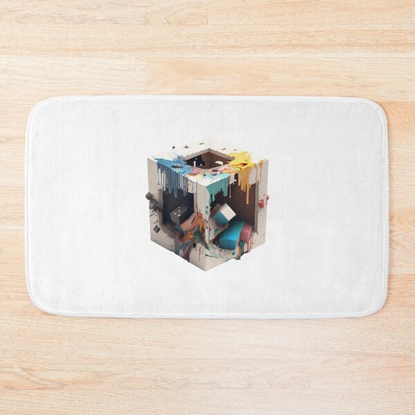 Item preview, Isometric Cube With Three Sides designed and sold by ArtShanth.
