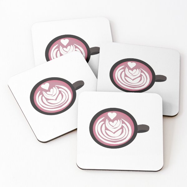 Artikelvorschau, Rosa Latte-Art entworfen und verkauft von Ellengsart.
