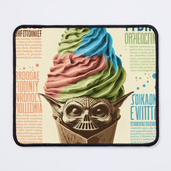 Item preview, Head creature colourfull cosmic ice cream cone designed and sold by osssoconcept.