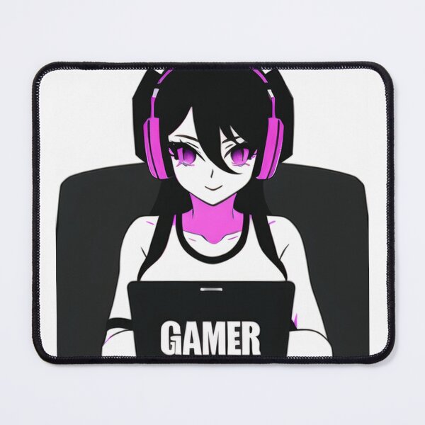 Item preview, gamer girl designed and sold by mindworldz.