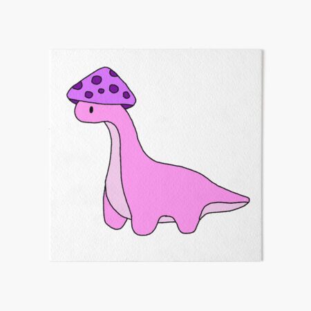 Cute Dino Art Board Print for Sale by hocapontas