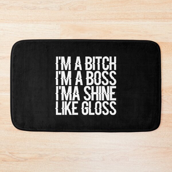 Item preview, Bitch and Boss (white) designed and sold by didijuca.