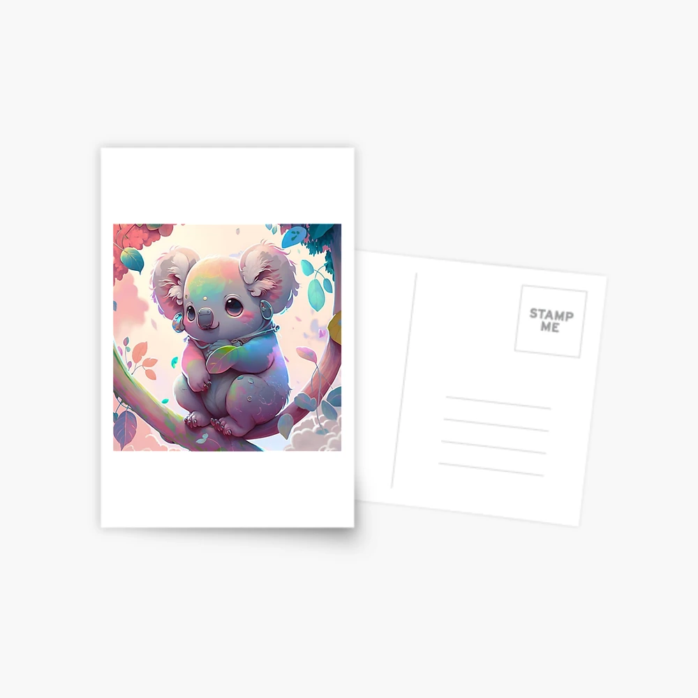 Cute Kawaii Koala Postcard for Sale by ST0N3ZY