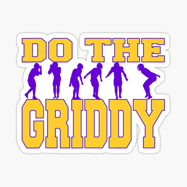 "Do The Griddy Dance" Sticker for Sale by waylei Redbubble