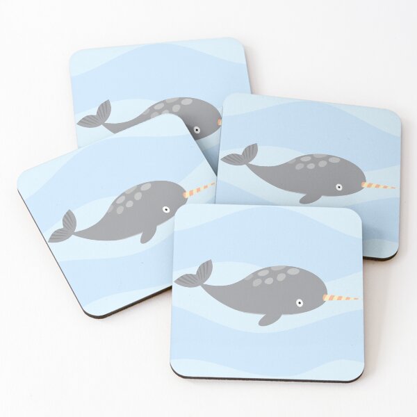 Item preview, Cute narwhals designed and sold by Petits Pixels.