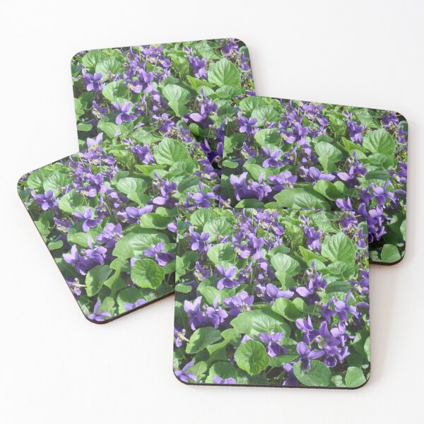 Item preview, purple violets - spring bloomers // designed and sold by Lillrose.