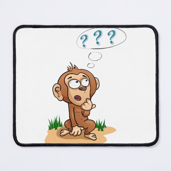 Item preview, MONKEY Asks ??? designed and sold by AG-SHOPE.