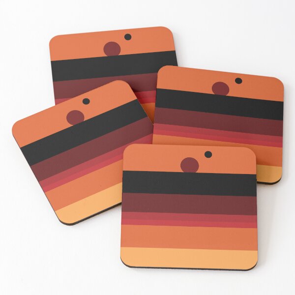 Item preview, For Lovers Of Stripes Double Sunset Alien World Satisfying designed and sold by somersbyman.