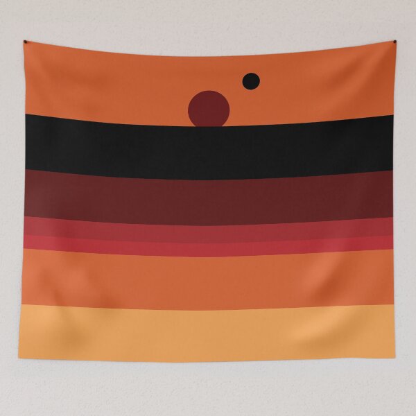Item preview, For Lovers Of Stripes Double Sunset Alien World Satisfying designed and sold by somersbyman.