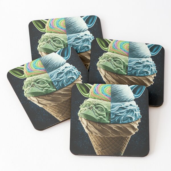 Item preview, Gas palnet cosmic ice cream cone poster designed and sold by osssoconcept.