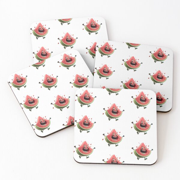 Item preview, Angry Watermelon Slice Themed Character designed and sold by ByDigitalDream.