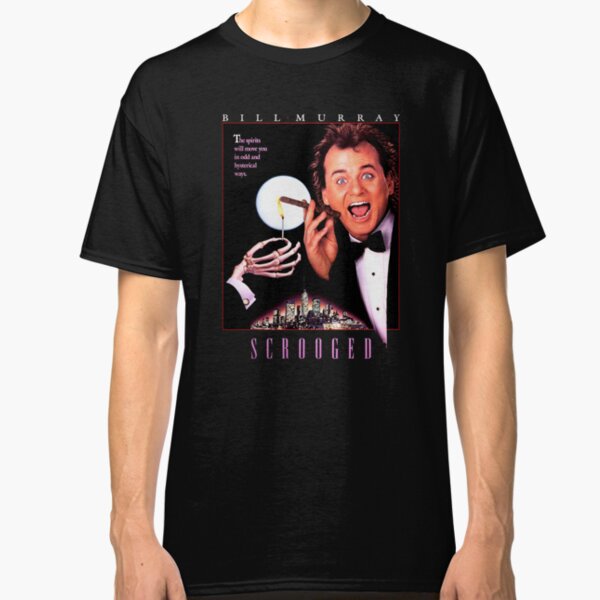 bill murray scrooged t shirt