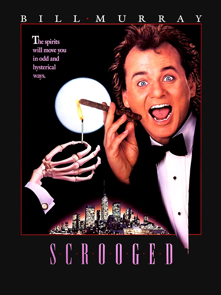 bill murray scrooged t shirt