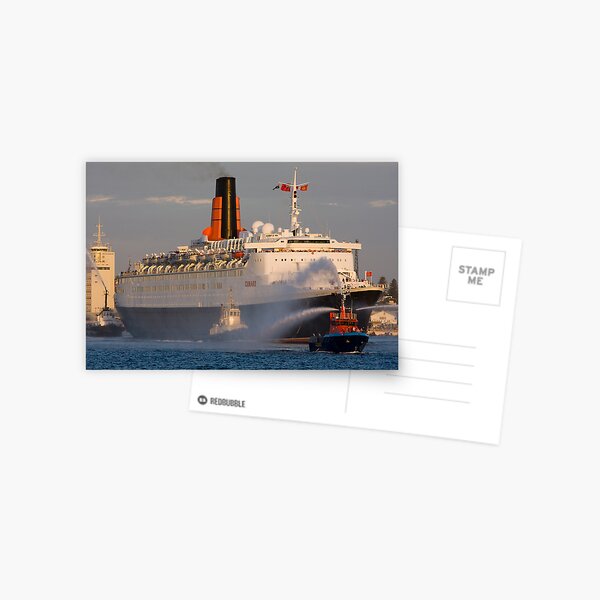 Queen Elizabeth 2 Postcard
