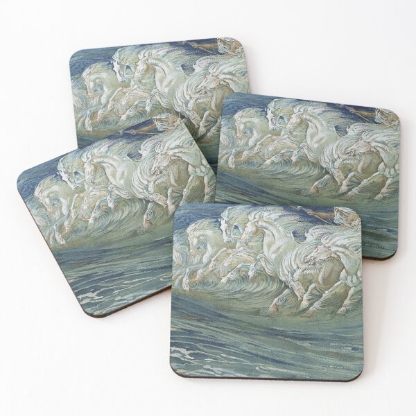 Item preview, Walter Crane - Neptunes Horses designed and sold by tomorrowsart.