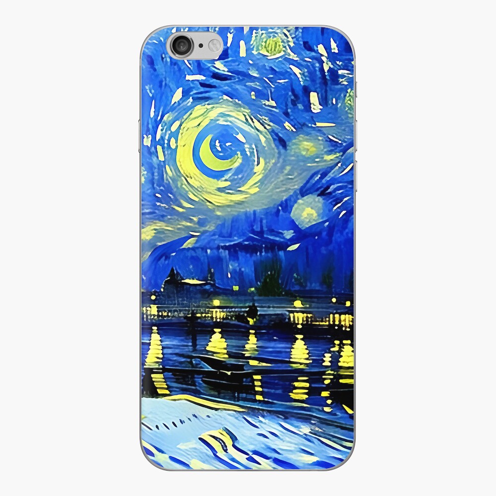 AJOURTEK for iPhone XR, Art Designed Flip Wallet Style Cover Case Vincent  Van Gogh Painting Full Body Protection AD004 (#24888 Starry Night Over The