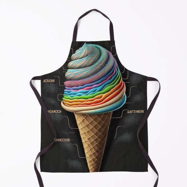 Item preview, Mold food ice cream cosmic cone poster designed and sold by osssoconcept.
