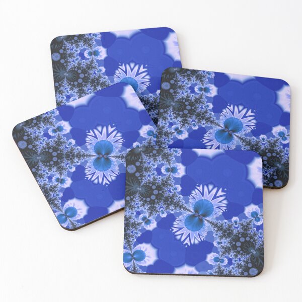 Item preview, Blue Fractal designed and sold by Gingezel.