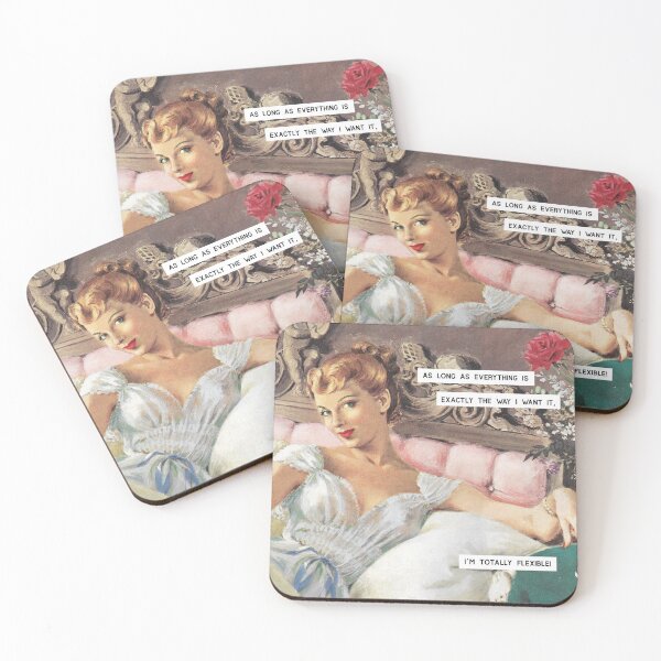 Item preview, Funny Vintage Housewife Quote Spoof designed and sold by GumptionRoad.