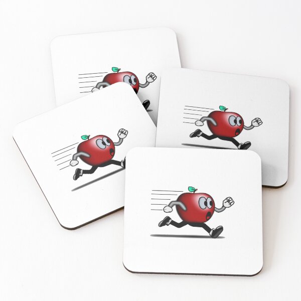 Item preview, Sprinting Apple - digital art designed and sold by iansartwork.
