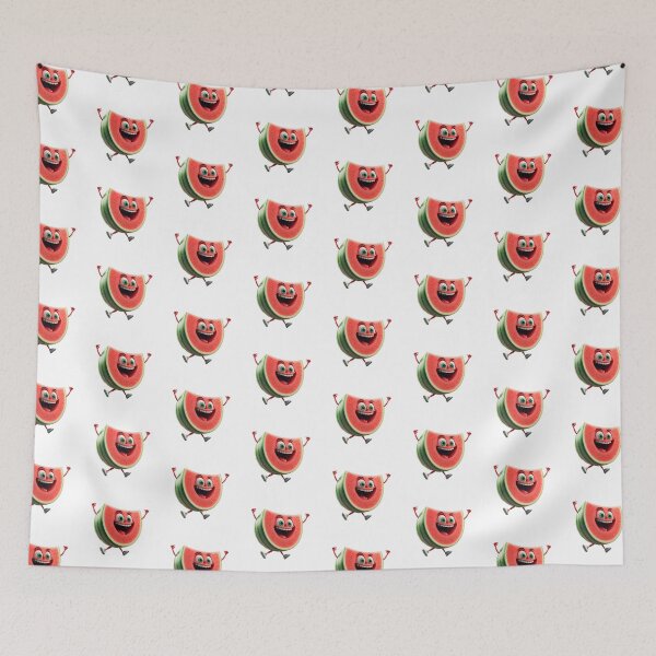 Item preview, Happy Watermelon Slice Themed Character designed and sold by ByDigitalDream.