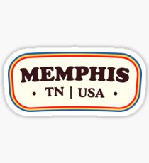 Memphis | Retro Badge Sticker