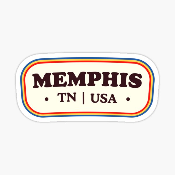 Memphis | Retro Badge Sticker