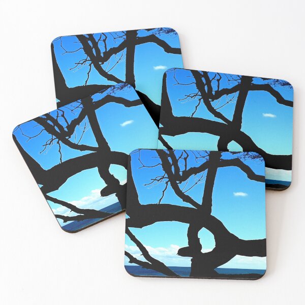 Item preview, Nature Vibes Coastal Décor 3 of 4 - Seaside Tree Branches Silhouette designed and sold by Beachy.