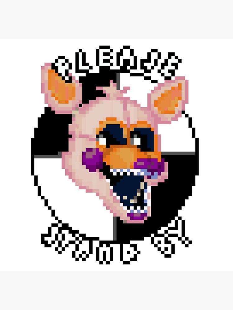 Lolbit plush pixel art