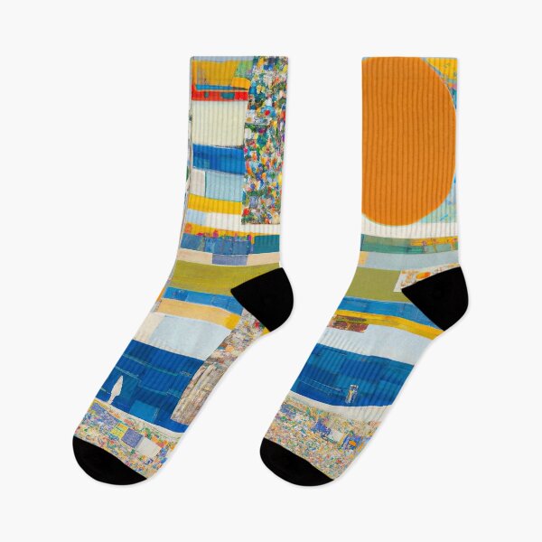 Item preview, Esplanade 015 - Coastal Life Abstract - Warm Tones designed and sold by Inomaly Art.
